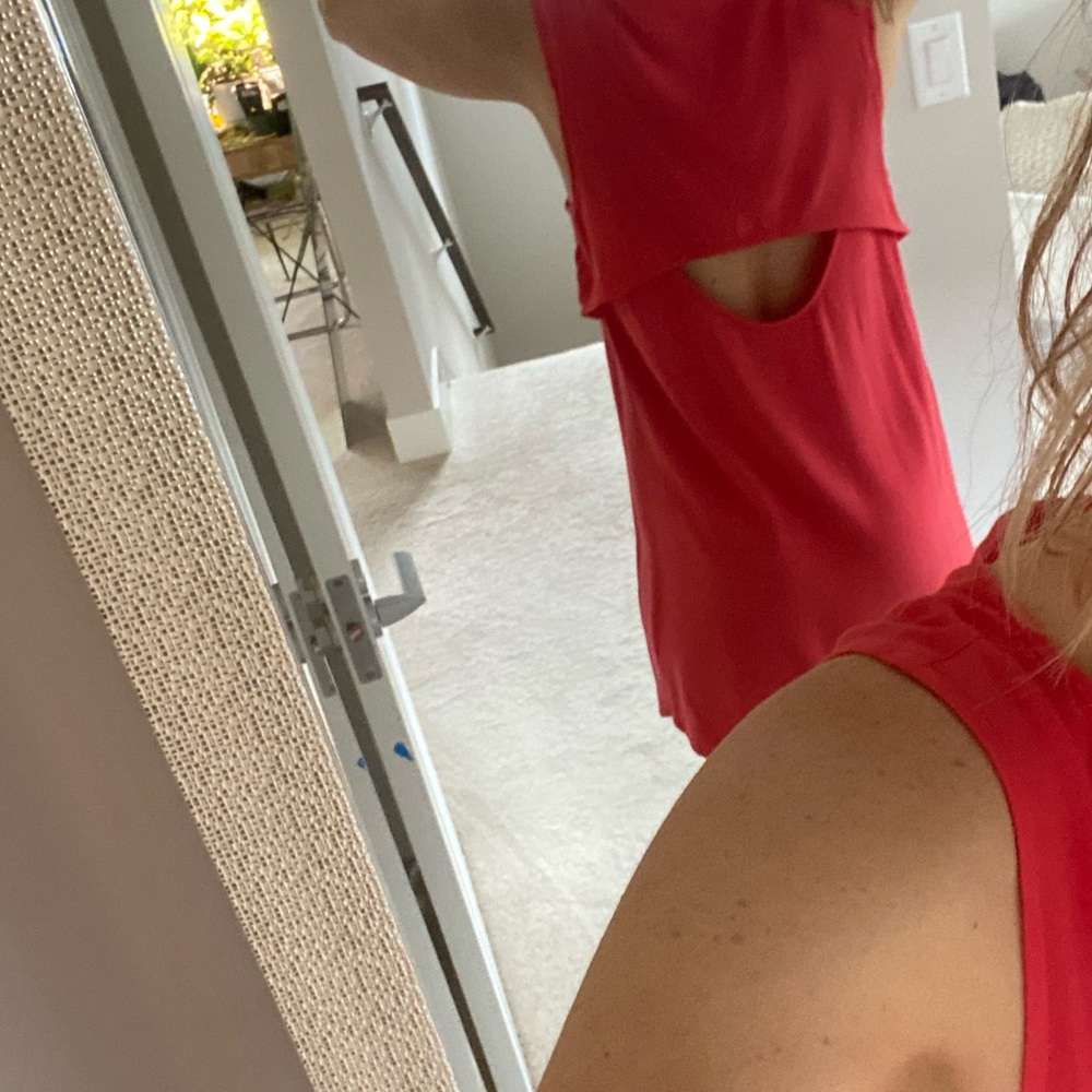 BB Dakota open back mini dress coral - Picture 4 of 4